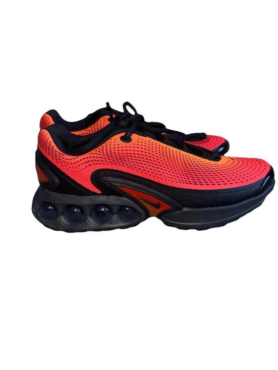 Nike Air Max DN Orange Black Mesh Men\'s Low Top Athletic Sneakers Sz 8 No Box main image 4